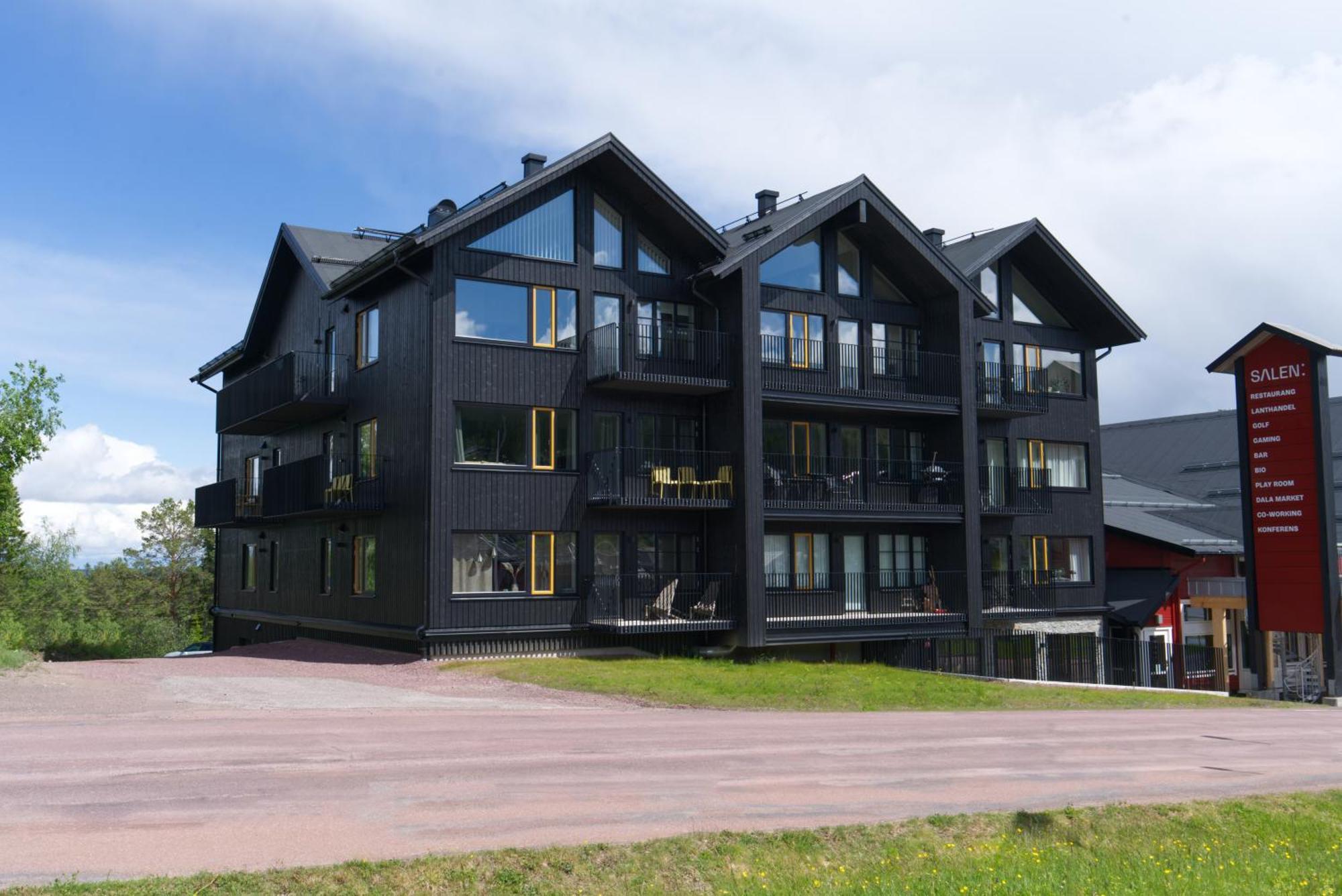 サレンMysig Laegenhet Mitt Pa Saelfjaellstorgetアパートメント エクステリア 写真